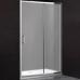 Душевая дверь в нишу Gemy Victoria S30191AM 120 см, профиль хром - фото №1