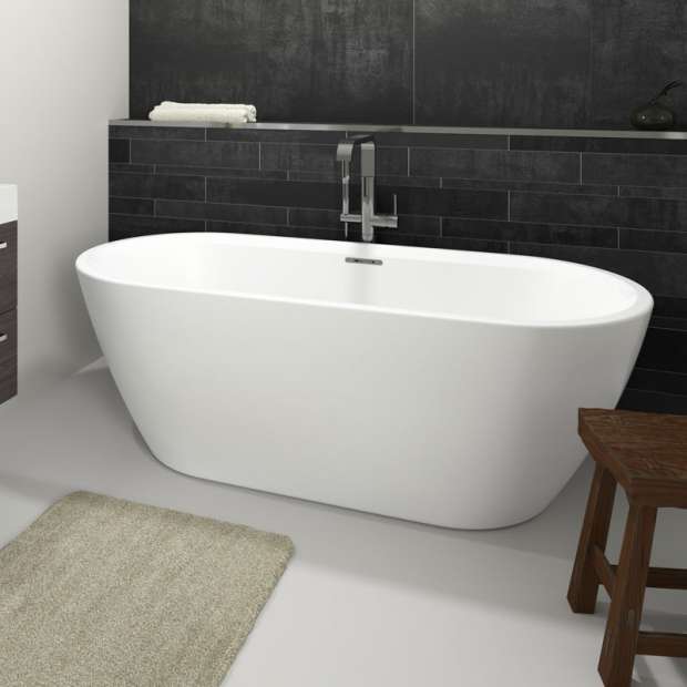 Акриловая ванна Riho Inspire B091001105 160х75, velvet white