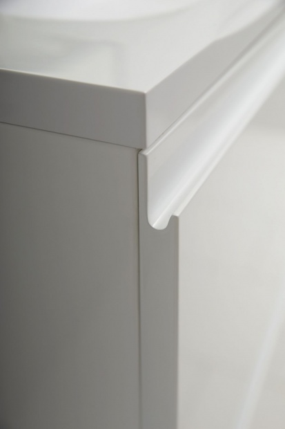 Комплект мебели Art&Max Bianchi 100, подвесная, белый матовый