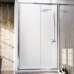 Душевая дверь в нишу Veconi Vianno VN-72 140 см, профиль хром - фото №1