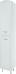 Шкаф-пенал Bellezza Амелия 35 L, с бельевой корзиной, белый патина серебро - фото №1