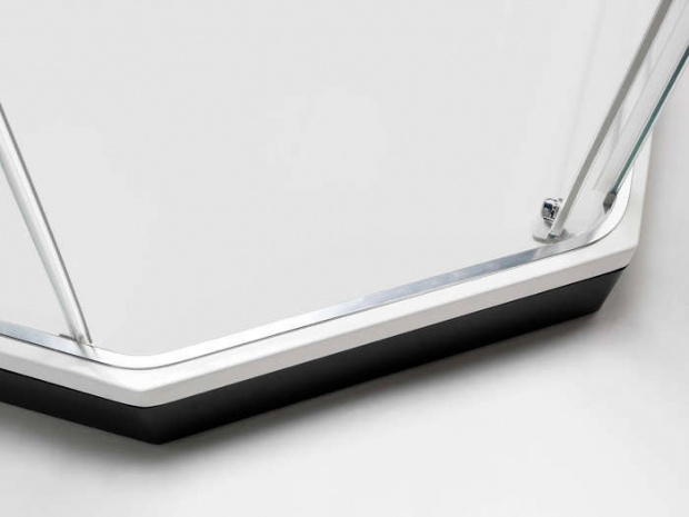 Душевая кабина IDO Showerama 8-5 90X90 тонированное стекло,белый профиль