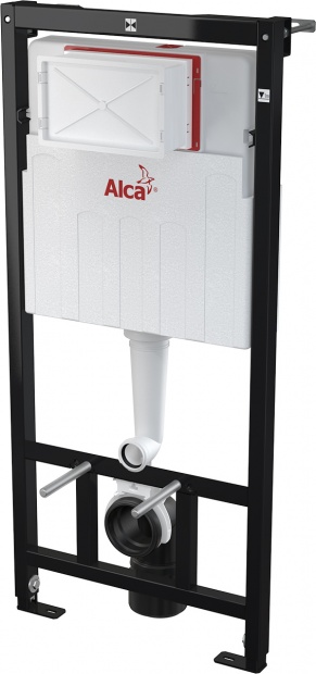 Комплект:  Унитаз подвесной Bien Ion безободковый + инсталляция для унитазов AlcaPlast Sadromodul AM101/1120-0001 + Кнопка смыва AlcaPlast THIN