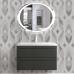 Комплект мебели Art&Max Platino 90, подвесная, серый матовый - фото №1
