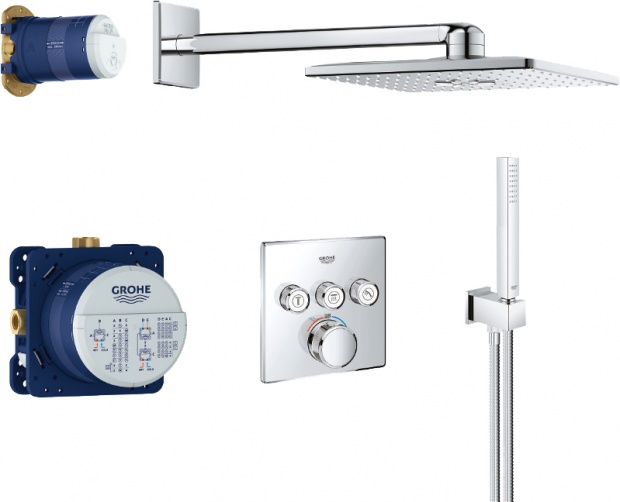 Душевой комплект Grohe Grohtherm SmartControl Pro 34804000