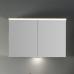 Комплект мебели BURGBAD IVEO 100 белый глянец с подсветкой - фото №8