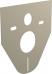 Комплект: Унитаз подвесной Bien Dor с биде + инсталляция для унитазов AlcaPlast Sadromodul AM101/1120-001 с белой кнопкой и шумоизоляцией - фото №7