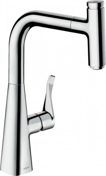 Смеситель для кухонной мойки HANSGROHE METRIS SELECT M71 14857000 хром