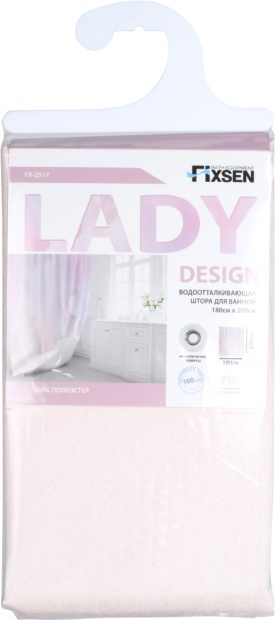 Штора для ванной Fixsen Design FX-2517 Lady