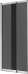 Шторка на ванну Vincea VSB-1E100CG 100 см, профиль хром, стекло тонированное - фото №3
