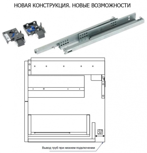 Комплект мебели АКВАТОН АМЕРИНА 70 чёрный