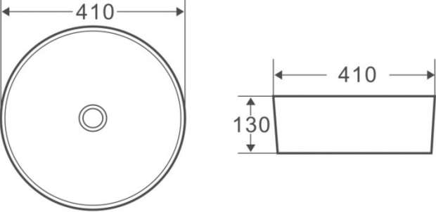 Раковина BelBagno BB1315-H316 бежевая матовая