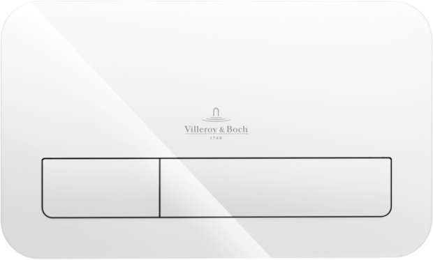 Клавиша смыва Villeroy&Boch Viconnect 922400RE белая глянцевая