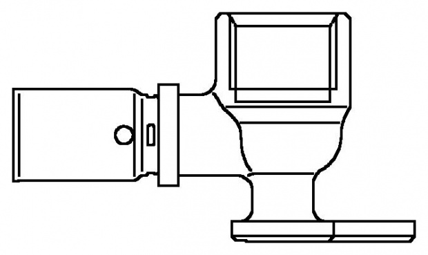 Водорозетка Oventrop Cofit P 20xRp3/4"