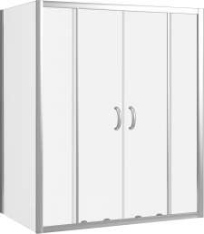 Душевой уголок Good Door Infinity WTW-TD+SP-C-CH 150x80