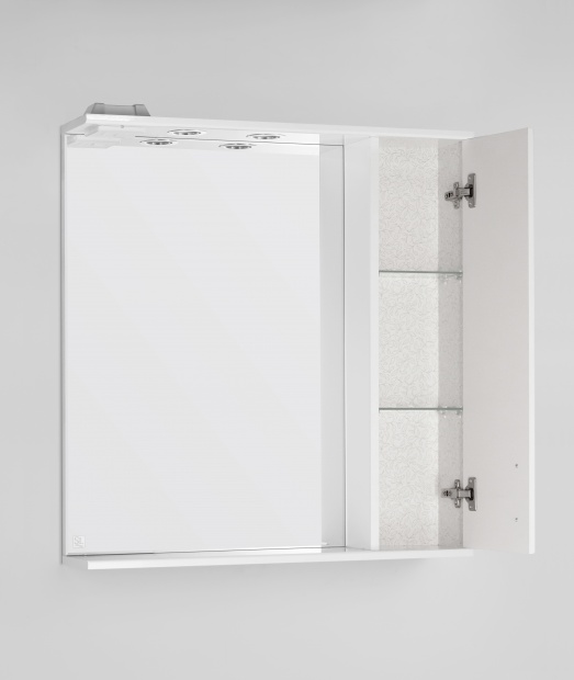 Зеркало-шкаф STYLE LINE Панда (ЛС-00000124) 75см