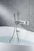 Смеситель для ванны с душем Allen Brau Priority 5.31006-BN, брашированный никель - фото №9