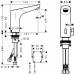 Смеситель сенсорный для раковины HANSGROHE FOCUS (31171000) - фото №2