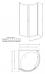 Душевой уголок RADAWAY PREMIUM PLUS B 90x90x190 (30473-01-06N) стекло фабрик - фото №11
