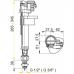 Впускной клапан для бачка ALCA PLAST (A17-3/8") - фото №2