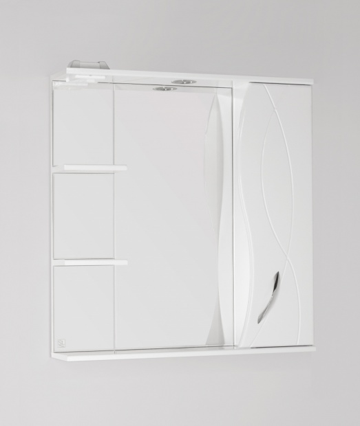 Зеркало-шкаф STYLE LINE Амелия (ЛС-00000014) 75см