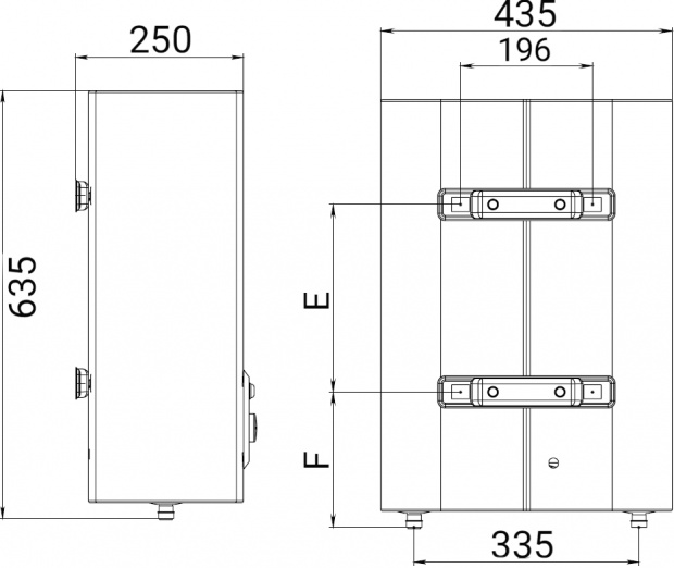 Водонагреватель накопительный Zanussi Splendore Dry 30 (НС-1182054)