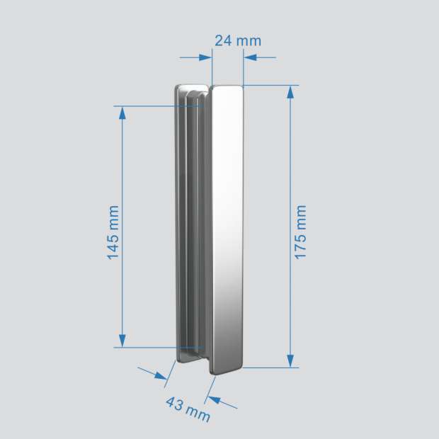 Душевой уголок ABBER SONNENSTRAND 110x85x195 (AG07110-S85)