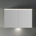 Комплект мебели BURGBAD YUMO 100 белый глянец  с подсветкой - фото №3