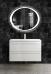 Тумба для комплекта Art&Max Platino 90, подвесная, белый матовый - фото №2