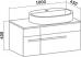 Комплект мебели Runo Вудлайн 100, скандинавский дуб, раковина Caspia 60 Square - фото №10