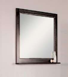 Зеркало Акватон Жерона 85 черное серебро (1A158702GEM50)