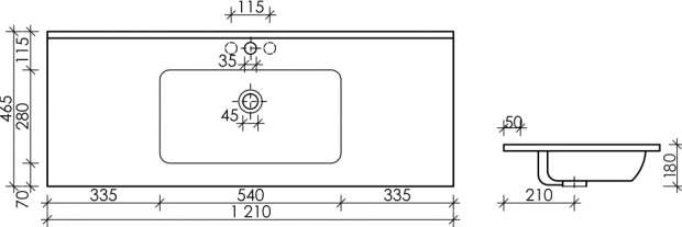 Раковина Ceramica Nova Element CN7006