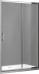 Душевая дверь в нишу Gemy Victoria S30191DM 110 см, профиль хром - фото №2