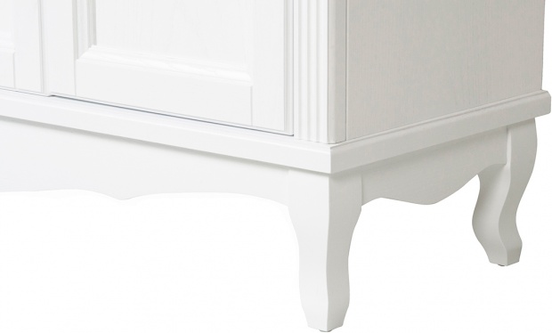 Комплект мебели ValenHouse Эллина 105 белая, фурнитура бронза