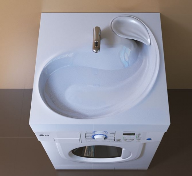 Раковина подвесная RAVAL BUTA 60 (5211600) для стиральной машины