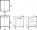 Комплект мебели Corozo Айрон 60 - фото №12