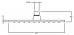 Верхний душ  JACOB DELAFON STRAYT (E21757-CP) - фото №2