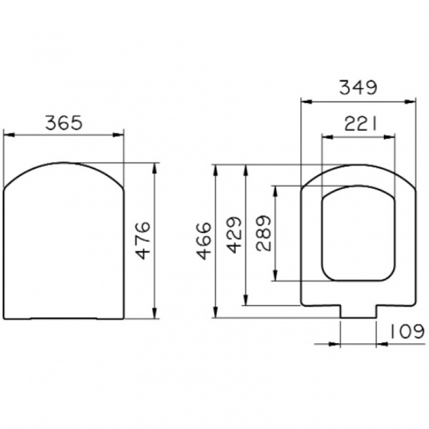 Сиденье с микролифтом VITRA NUOVA 95-003-009