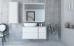 Комплект мебели Cezares Bellagio 106 со столешницей bianco opaco - фото №2