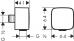 Шланговое подключение Hansgrohe FixFit 26457340 шлифованный черный хром - фото №2