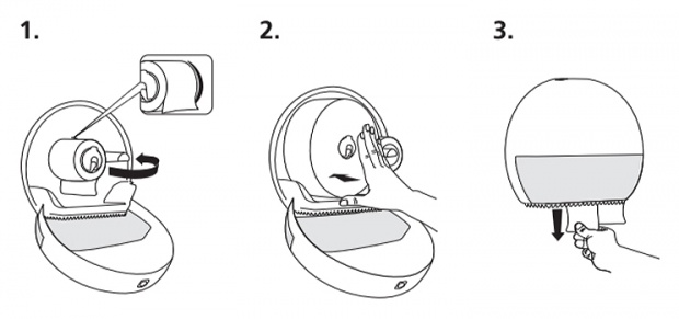 Диспенсер для туалетной бумаги Tork Elevation (555008-60)