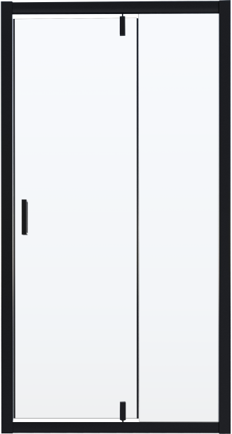 Душевая дверь в нишу Niagara Nova NG-83-9AB 90 см, черная