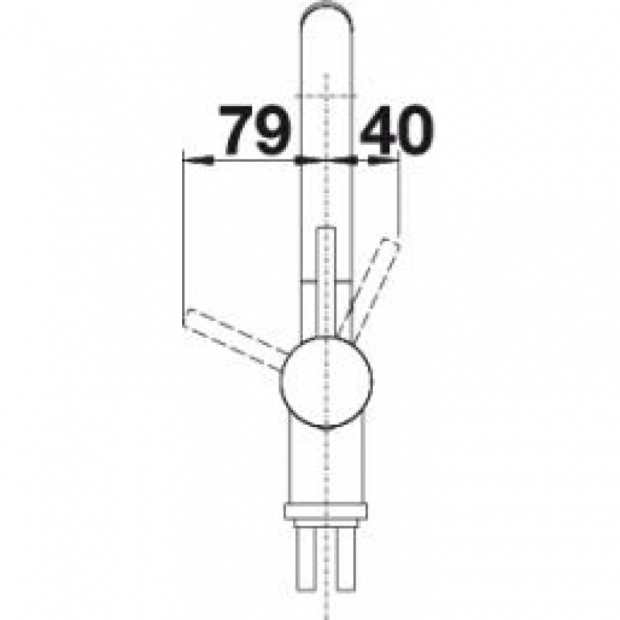 Смеситель для кухонной мойки Blanco Linus-S (517621)