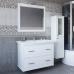 Комплект мебели Sanflor Модена 105, подвесная, белая - фото №1