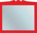 Зеркало Bellezza Эстель 100 красное - фото №1