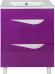 Тумба для комплекта Bellezza Эйфория 60 фиолетовая для раковины Квадро - фото №1