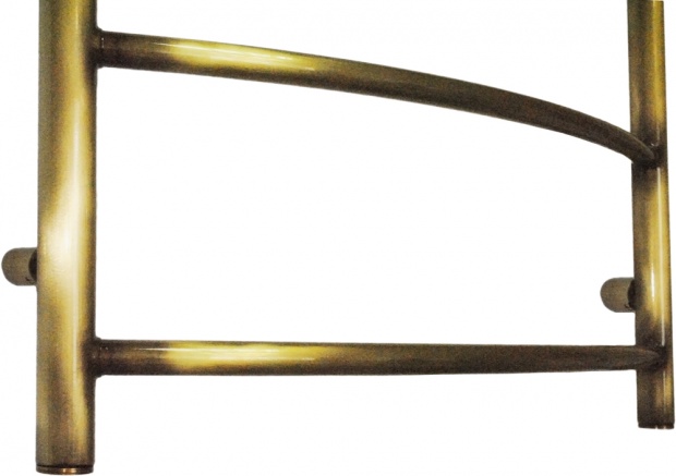 Полотенцесушитель водяной DOMOTERM КАЛИПСО 50x50 (Калипсо П5 500*500 АБР) античная бронза