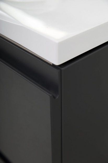 Комплект мебели Art&Max Bianchi 90, подвесная, серый матовый