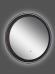 Зеркало круглое Art&Max Napoli 80 черное - фото №4
