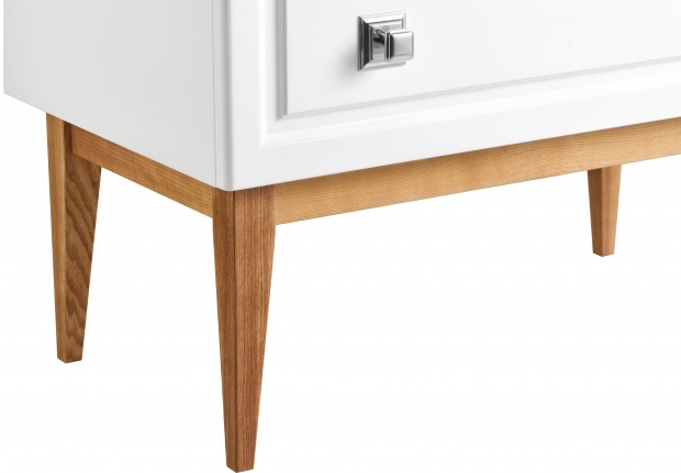 Комплект мебели ASB-Woodline Каталина 80 белая